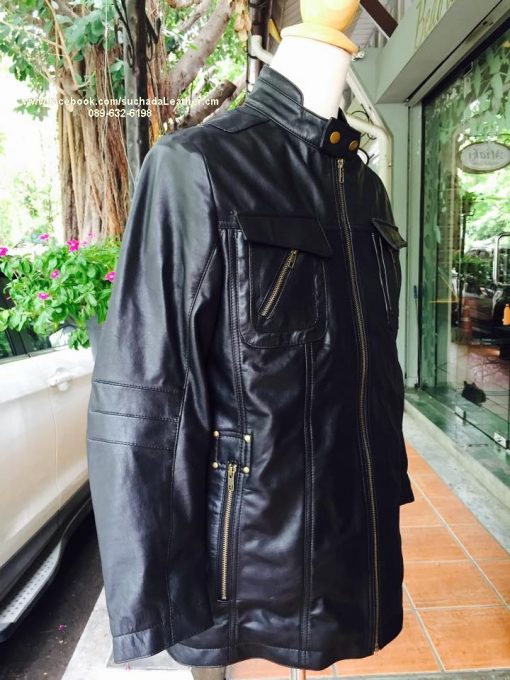 เสื้อหนัง-งานสั่งตัดคุณไมตรีลูกค้าจากจังหวัดพิษณุโลก - Image 2