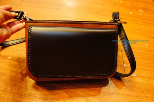 กระเป๋าหนังแท้งานเย็บมือรุ่นM49Lสนใจสินค้าโทร0896326198 - Image 8