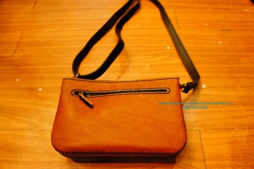 กระเป๋าหนังแท้งานเย็บมือรุ่นM49Lสนใจสินค้าโทร0896326198 - Image 9