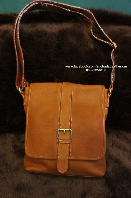 #กระเป๋าสะพายผู้ชายหนังวัวแท้โทร089 632 6198 #รุ่น MT06 - Image 3