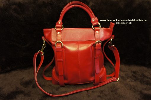 กระเป๋าหนังแท้รุ่นM882สนใจสินค้าโทร0896326198 - Image 4