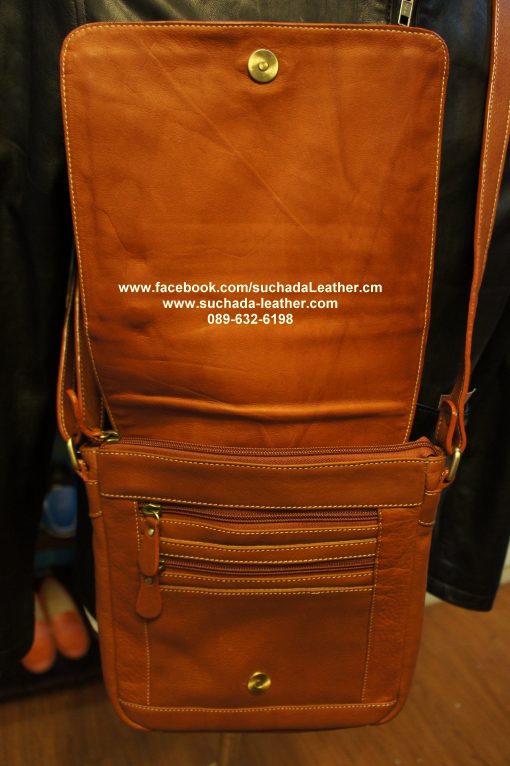 กระเป๋าสะพายคุณผู้ชายหนังวัวแท้ รุ่น MT08 โทร089 632 6198 - Image 3