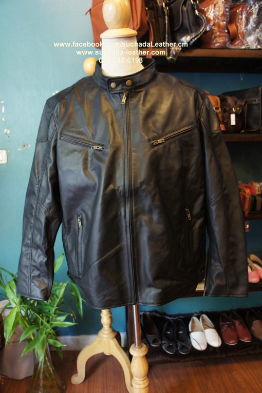 #Jacketทรงดูคติ หนังวัวแท้สนใจสินค้าโทร089 632 6198