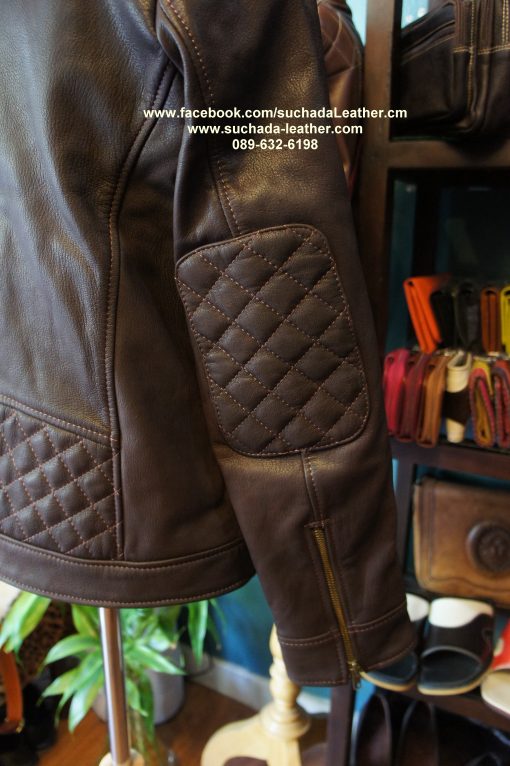 #‎Jacket‬ หนังวัวแท้สนใจสินค้าโทร089 632 6198 - Image 7