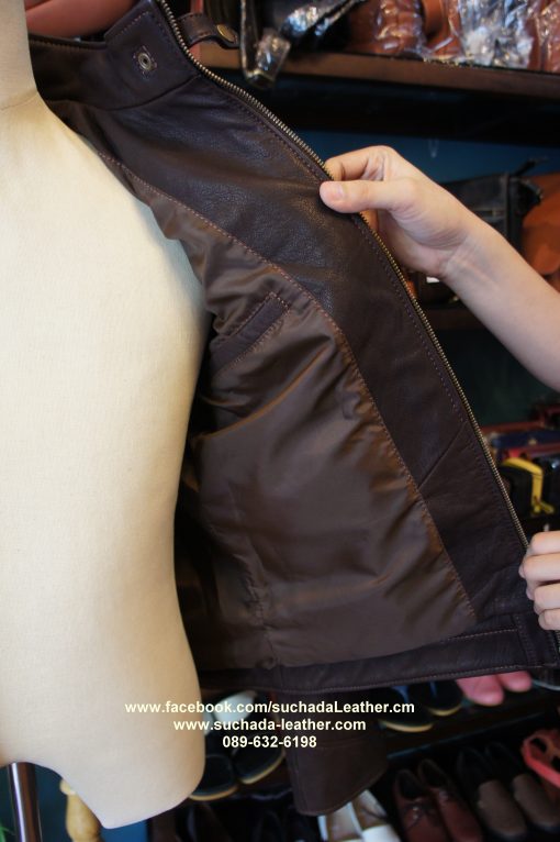 #‎Jacket‬ หนังวัวแท้สนใจสินค้าโทร089 632 6198 - Image 8