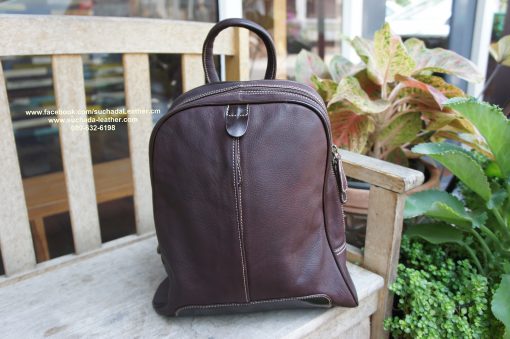 กระเป๋าเป้MD5 BagLeather #SuchadaLeatherกระเป๋าเป้สำหรับผู้หญิง