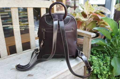 กระเป๋าเป้MD5 BagLeather #SuchadaLeatherกระเป๋าเป้สำหรับผู้หญิง - Image 3