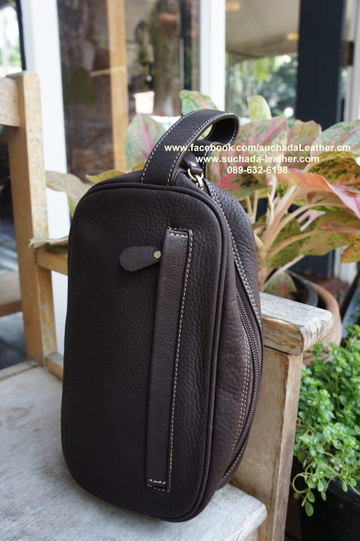#กระเป๋าถือหนังวัวแท้ รุ่น MM2 โทร089 632 6198 - Image 5