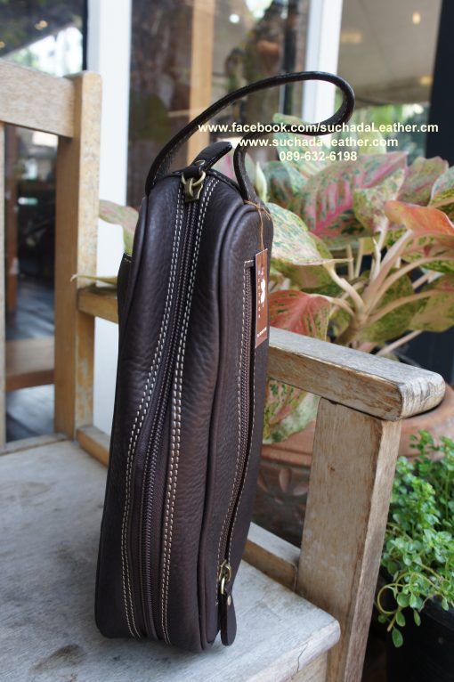 #กระเป๋าถือหนังวัวแท้ รุ่น MM2 โทร089 632 6198 - Image 6
