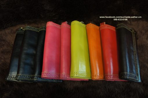 กระเป๋าตังค์ถือถักเปียหนังวัวแท้089 632 6198 - Image 3