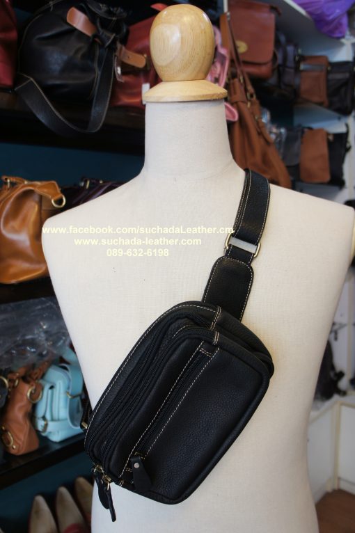 กระเป๋าคาดเอวสะพายเฉียง รุ่นM001โทร089 632 6198 - Image 4
