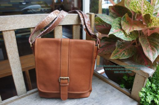 กระเป๋าสะพายหนังแท้รุ่น MT06 สั่งซื้อโทร 089 632 6198 - Image 3