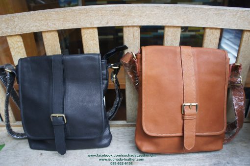 กระเป๋าสะพายหนังแท้รุ่น MT06 สั่งซื้อโทร 089 632 6198 - Image 4