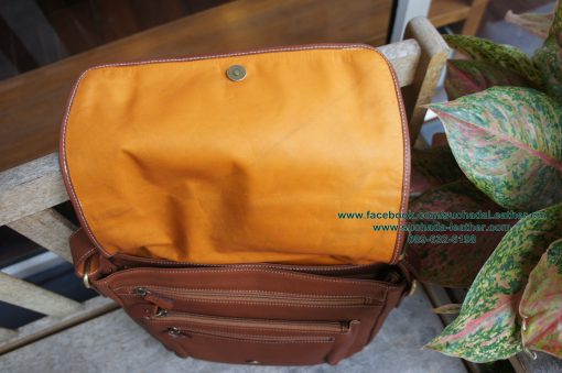 #กระเป๋าหนังวัวแท้รุ่นM73 โทร 089 632 6198 - Image 5