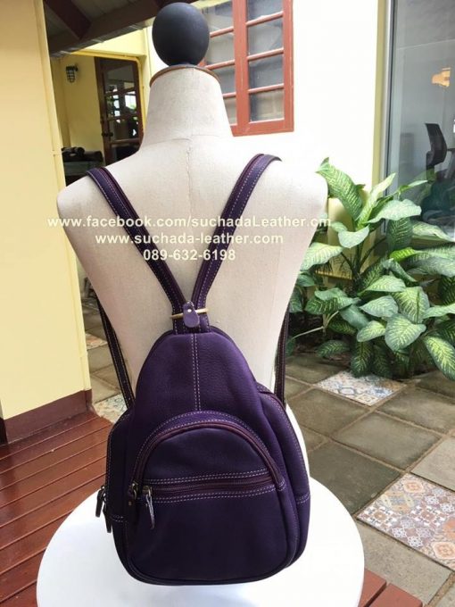 #กระเป๋าเป้หนังวัวแท้ สั่งซื้อโทร 089 632 6198 - Image 5