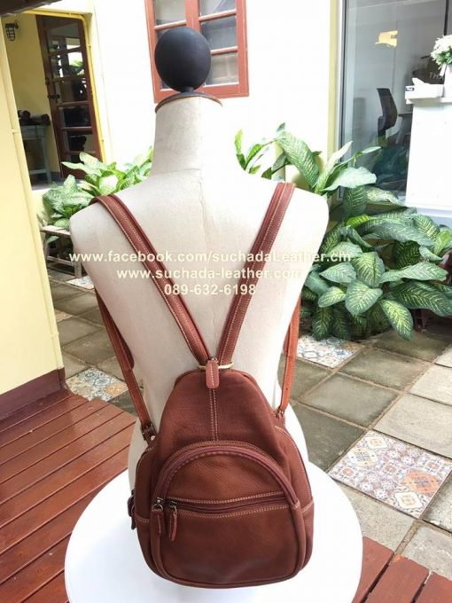#กระเป๋าเป้หนังวัวแท้ สั่งซื้อโทร 089 632 6198 - Image 6
