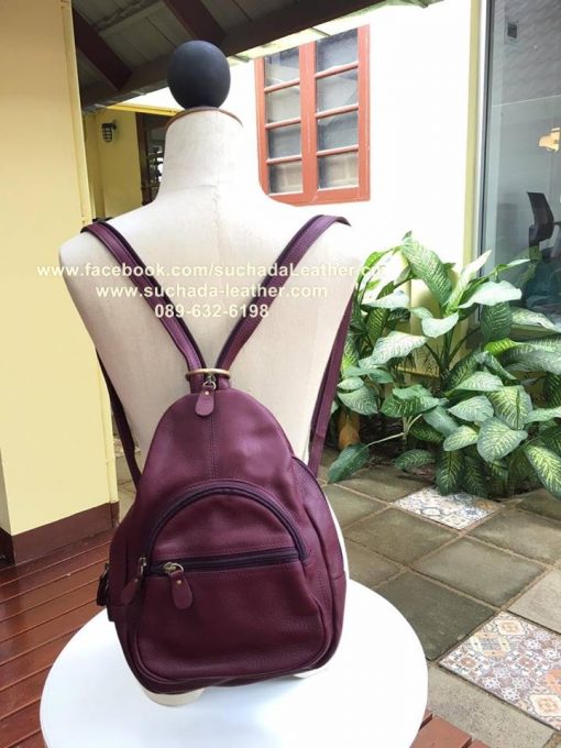 #กระเป๋าเป้หนังวัวแท้ สั่งซื้อโทร 089 632 6198 - Image 7