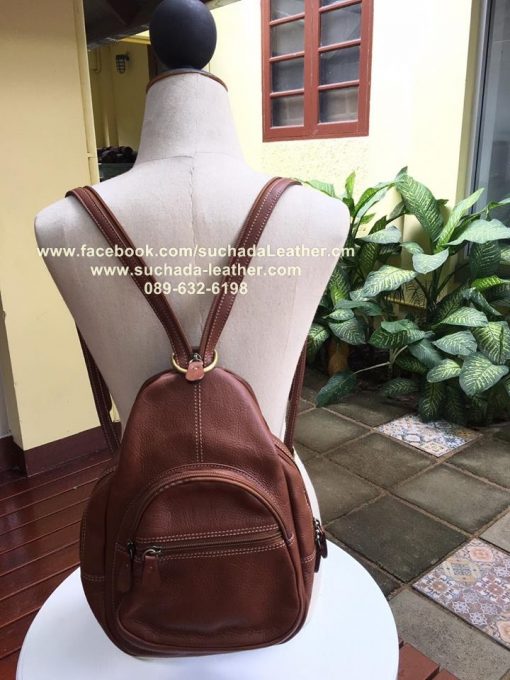 #กระเป๋าเป้หนังวัวแท้ สั่งซื้อโทร 089 632 6198 - Image 8