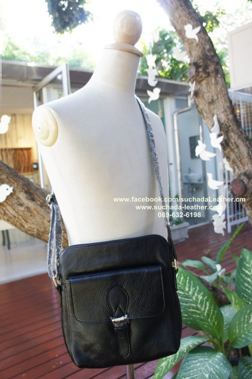 #กระเป๋าหนังผู้ชายหนังวัวแท้รุ่นMM8โทร089 632 6198 - Image 2