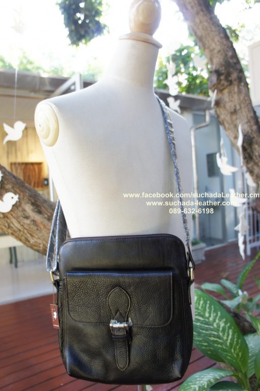 #กระเป๋าหนังผู้ชายหนังวัวแท้รุ่นMM8โทร089 632 6198 - Image 3