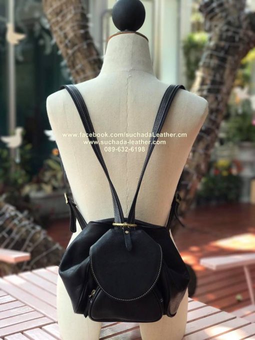 เป้กระปุกกระเป๋าหนังแท้โทร089 632 6198 - Image 2