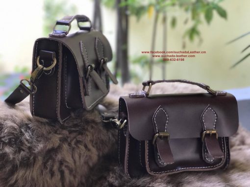 Handmade Leather Bag by Suchada