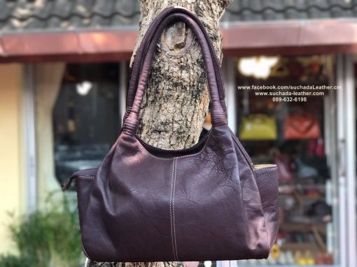 M74กระเป๋าหนังชามัวร์หนังวัวแท้โทร089 632 6198 - Image 3