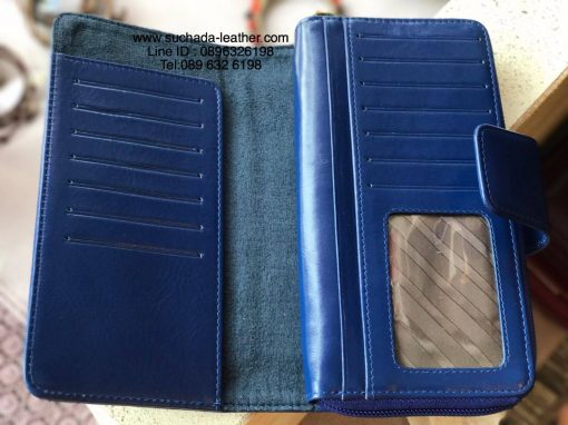 กระเป๋าตังค์พร้อมใส่บัตรหนังวัวแท้โทร089 632 6198 - Image 6