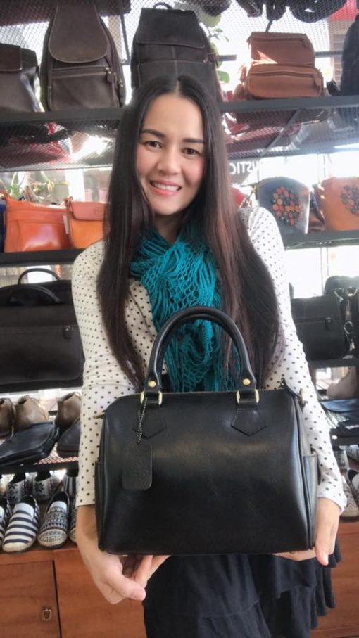 รูปภาพรวมกระเป๋าหนังกระเป๋าแฟชั่นหนังแท้ - Image 2