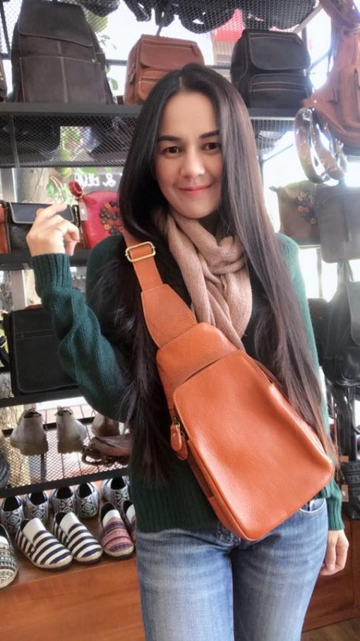 รูปภาพรวมกระเป๋าหนังกระเป๋าแฟชั่นหนังแท้ - Image 14