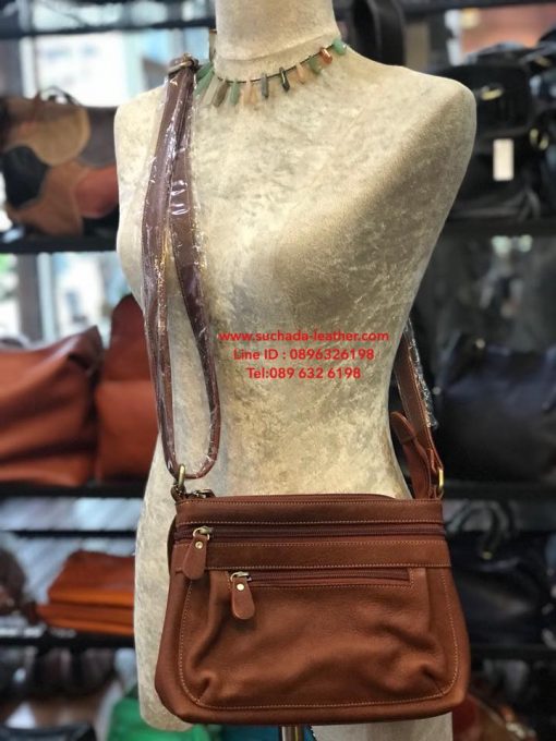 #กระเป๋าสะพายหนังแท้รุ่นMB8โทร089 632 6198