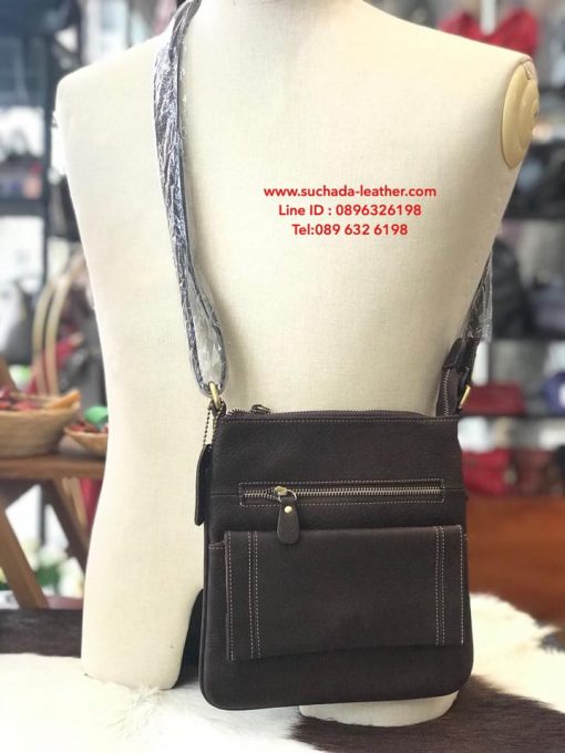 #กระเป๋าสะพายหนังแท้รุ่นMM27โทร089 632 6198 - Image 3