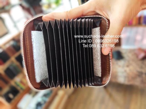#กระเป๋าใส่บัตรหนังแท้ - Image 12