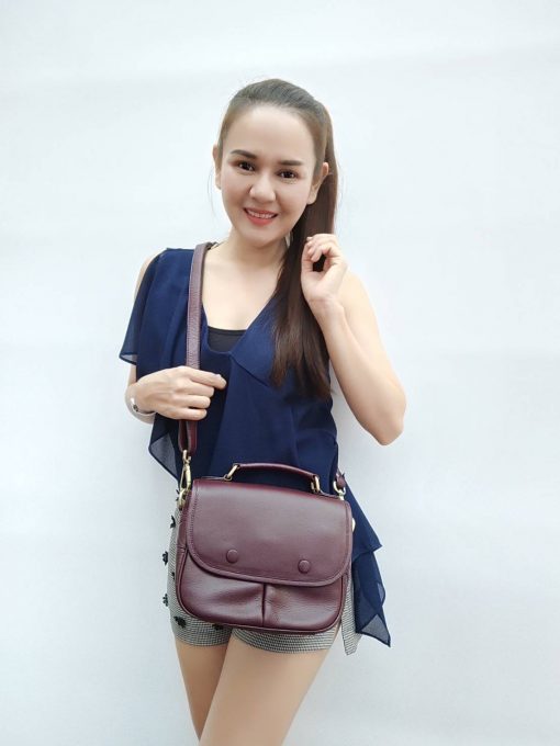 กระเป๋าสะพายหนังแท้สวยทุกสี - Image 5