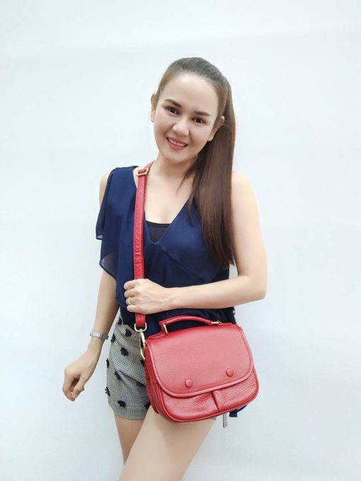 กระเป๋าสะพายหนังแท้สวยทุกสี - Image 3